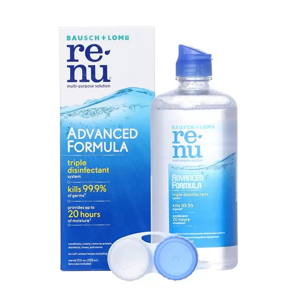 Bausch & Lomb Renu Advance Multipurpose Solution - 118 Ml