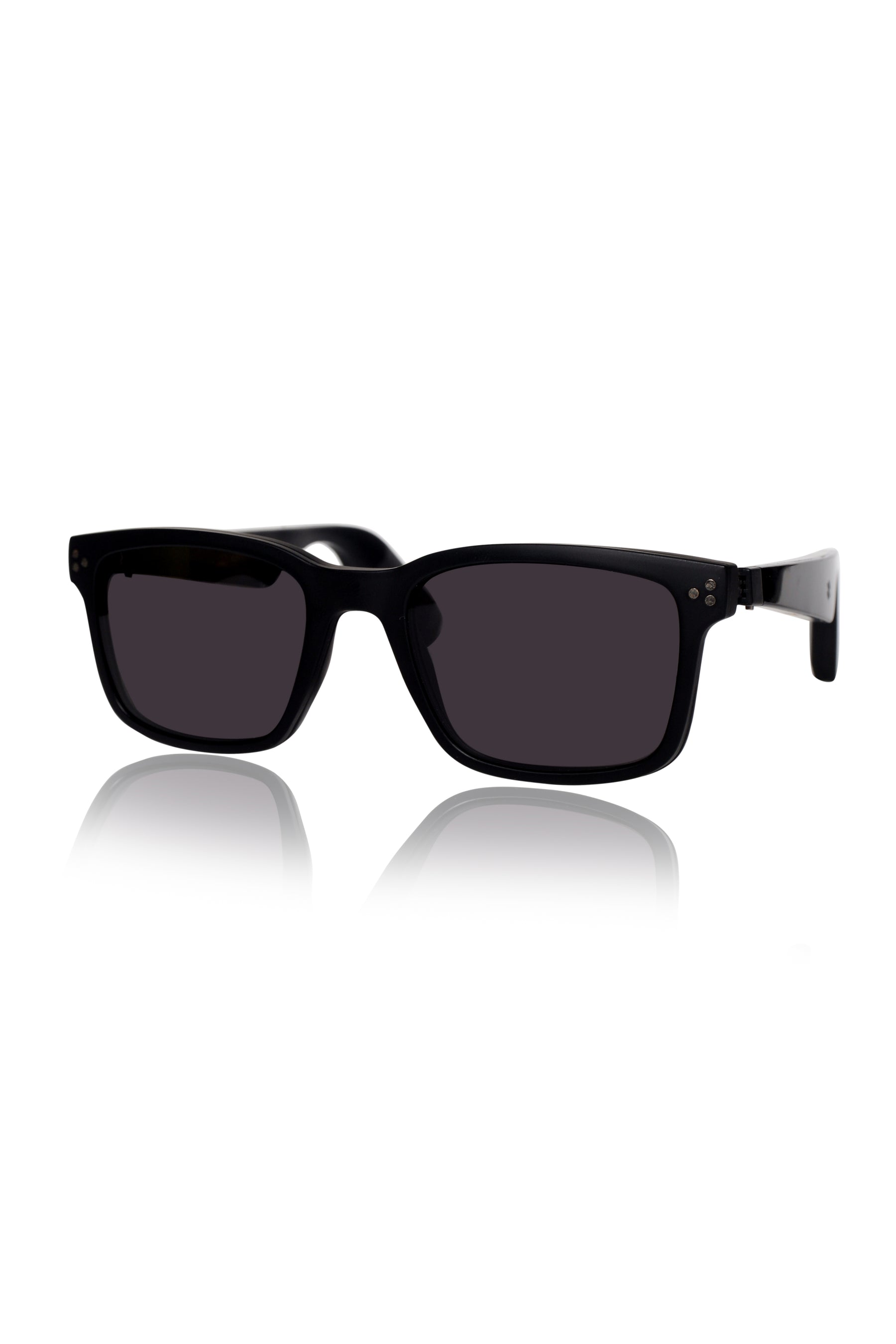 Jodykoes Square Smart Sunglasses Attachment with Speaker and Voice Assistant