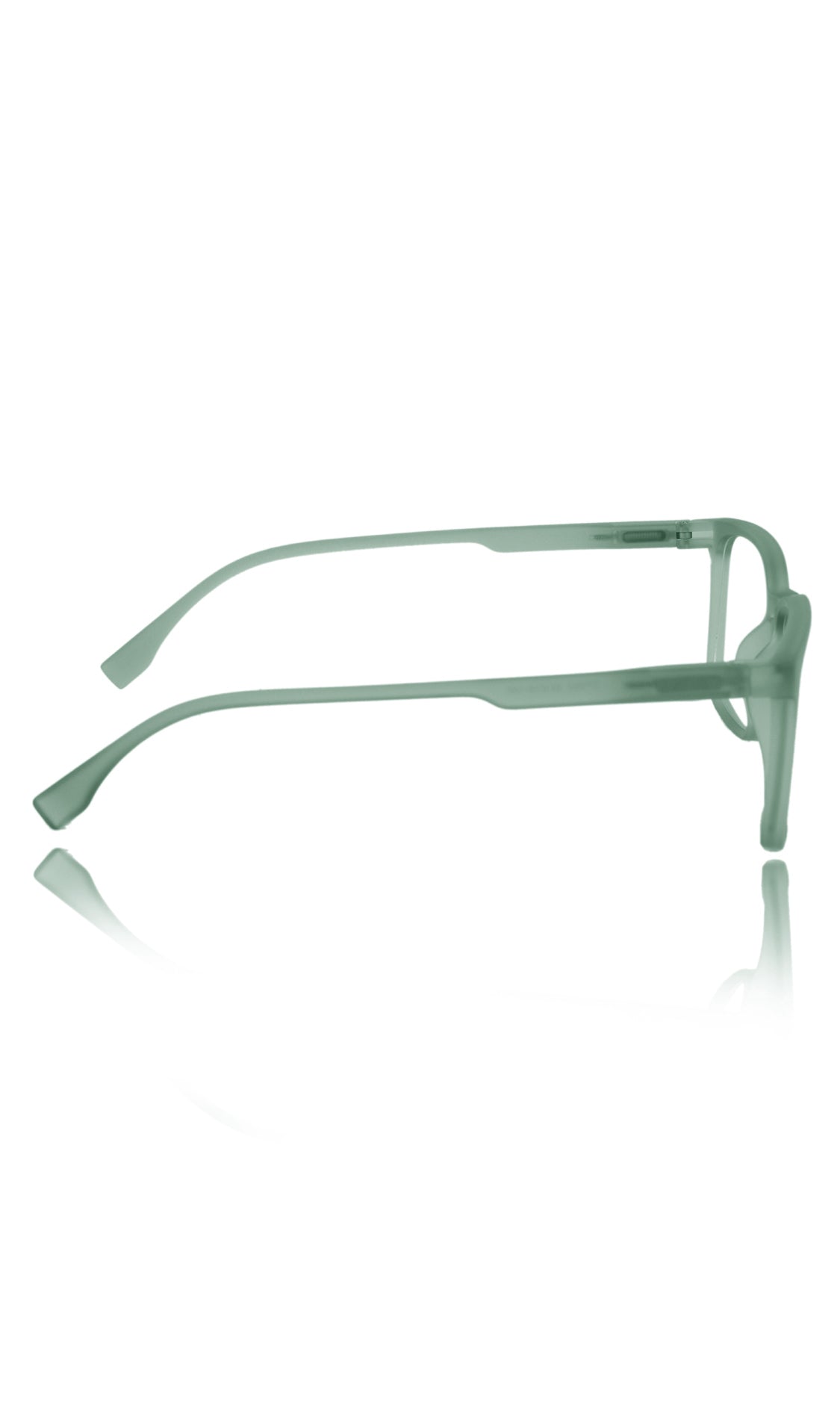 Jodykoes® Colour Series : Vibrant colours eyewear rectangle frames with anti glare and blue filter eyeglasses for men and women (Sky Green)