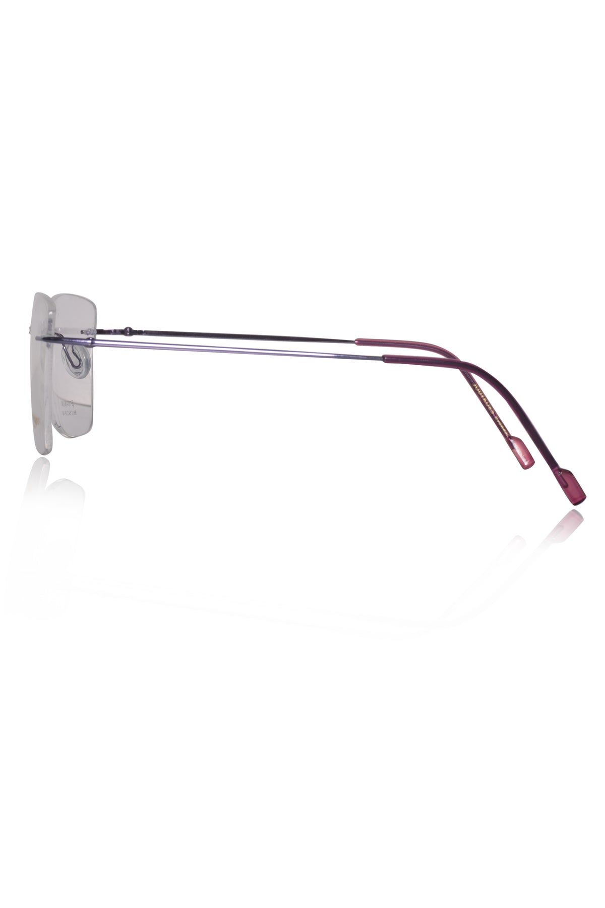 Jodykoes Cat Eye Premium Rimless Frame (Purple)