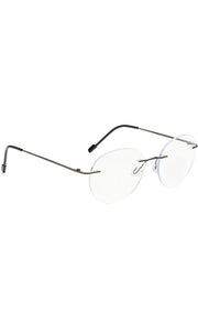 Jodykoes Round Signature Rimless Frame