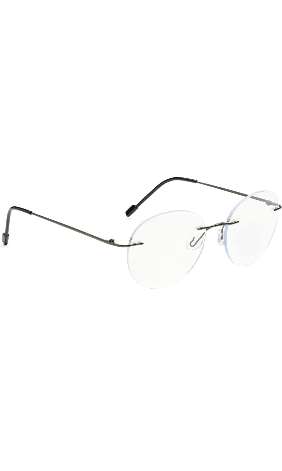 Jodykoes Round Signature Rimless Frame