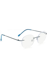 Jodykoes Round Signature Rimless Frame