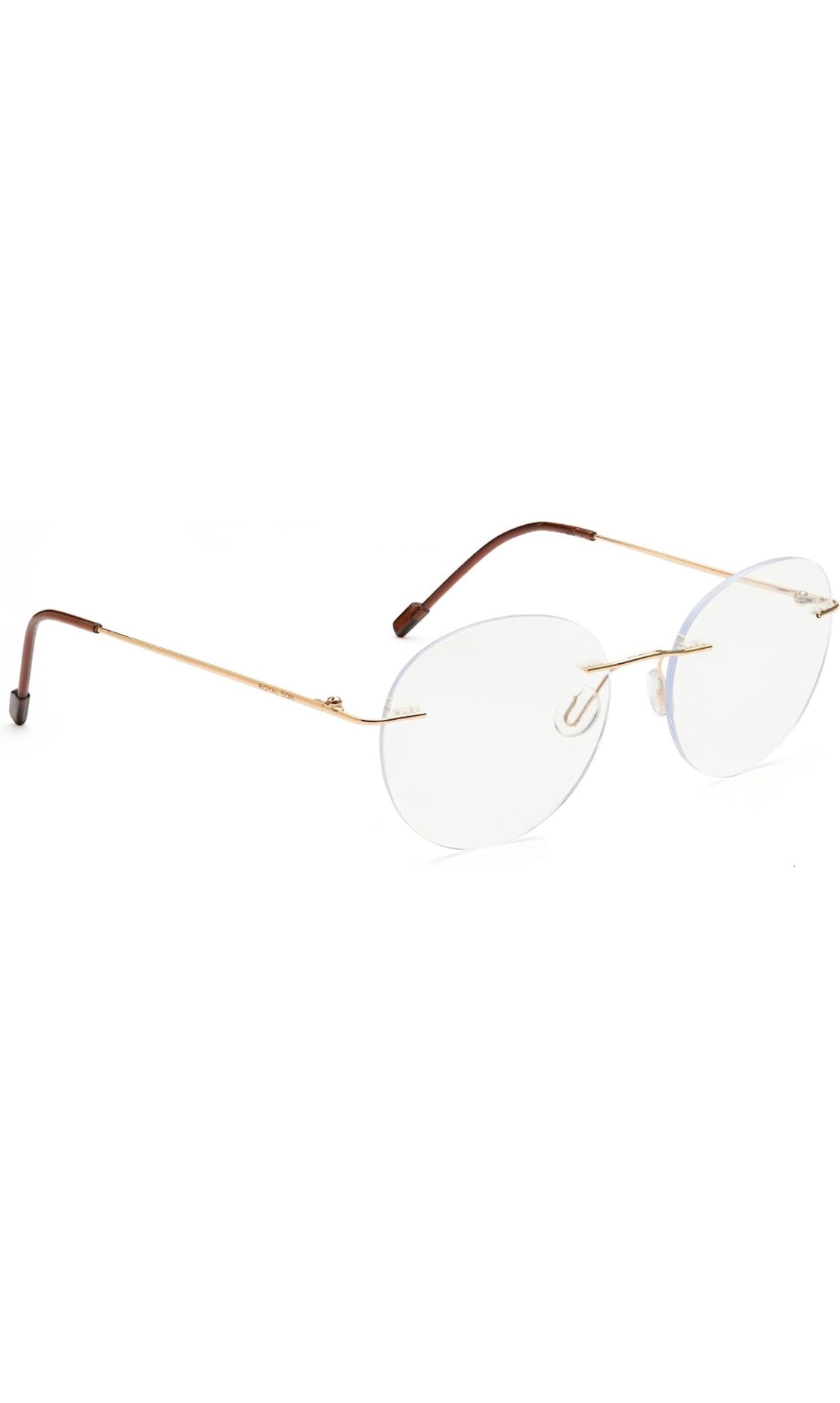 Jodykoes Round Signature Rimless Frame