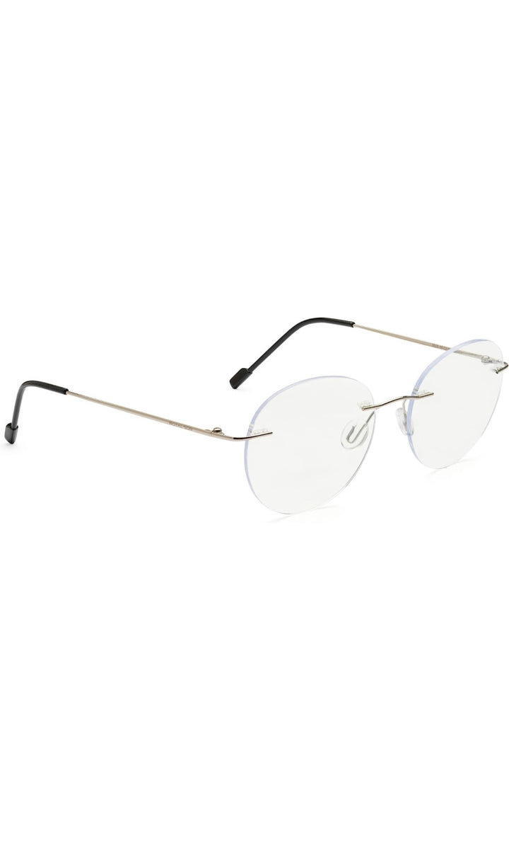 Jodykoes Round Signature Rimless Frame