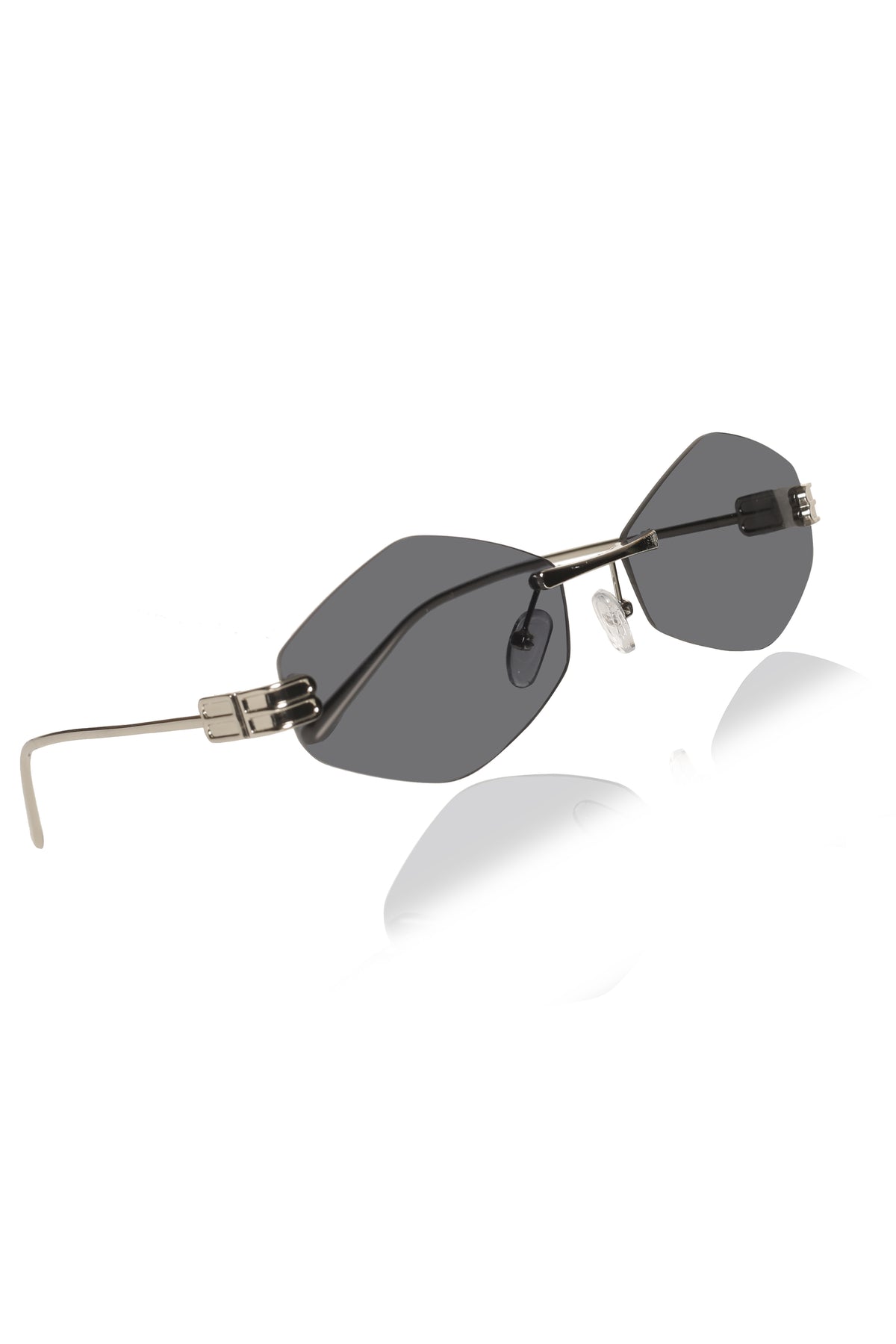 Jodykoes Legacy Rimless Geometric Sunglasses | UV400 Protection