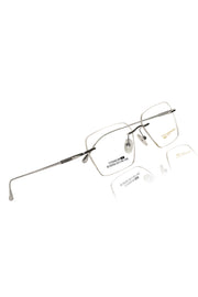 Jodykoes Luxury Pure Titanium Geometric Rimless Frame | High Quality Lightweight Square Optical Frame