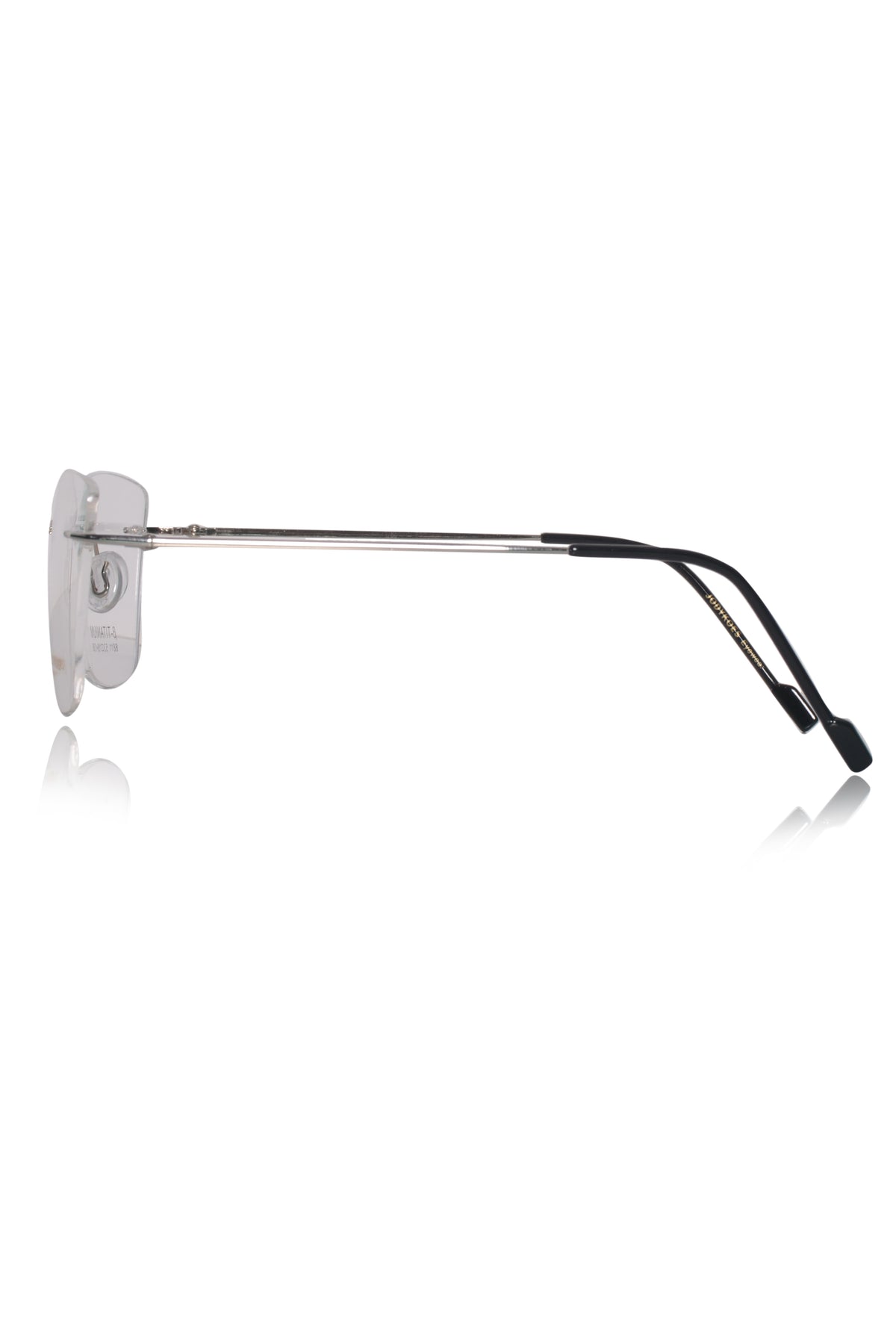 Jodykoes Cat Eye Premium Rimless Frame (Silver)