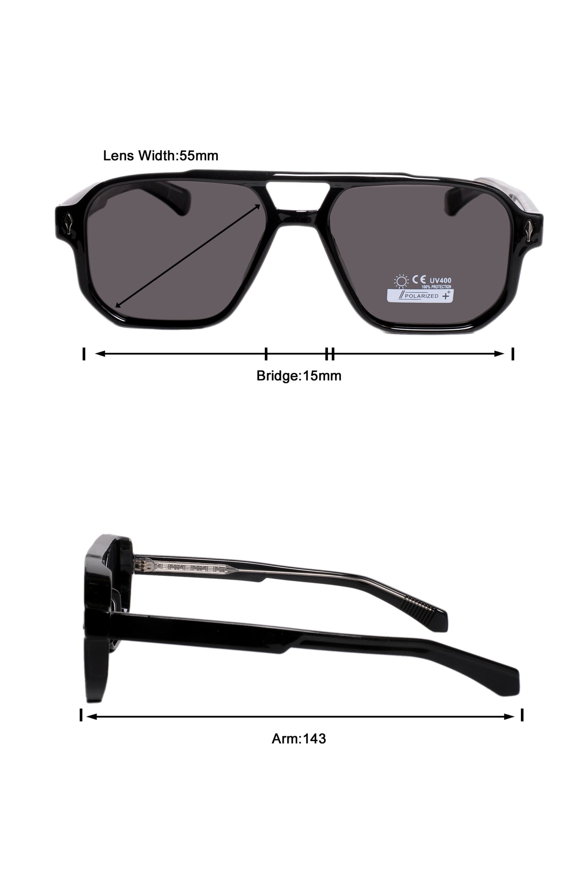 Jodykoes Legacy Aviator Sunglasses – UV400 Polarized