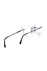 Jodykoes Cat Eye Signature Rimless Frame (Black)