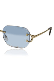 Jodykoes Legacy Rimless Sunglasses | UV400 Protection | Lightweight Stylish Eyewear