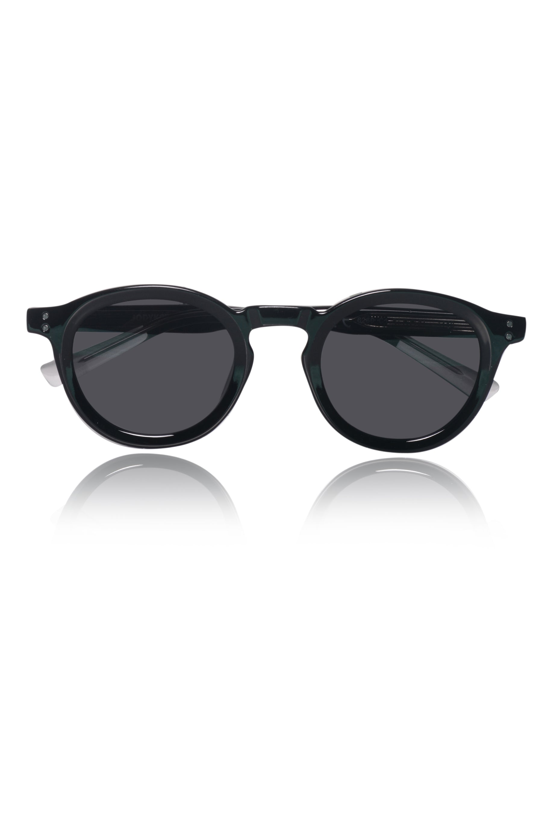 Jodykoes Legacy Round Sunglasses – UV400 Polarized (Black)