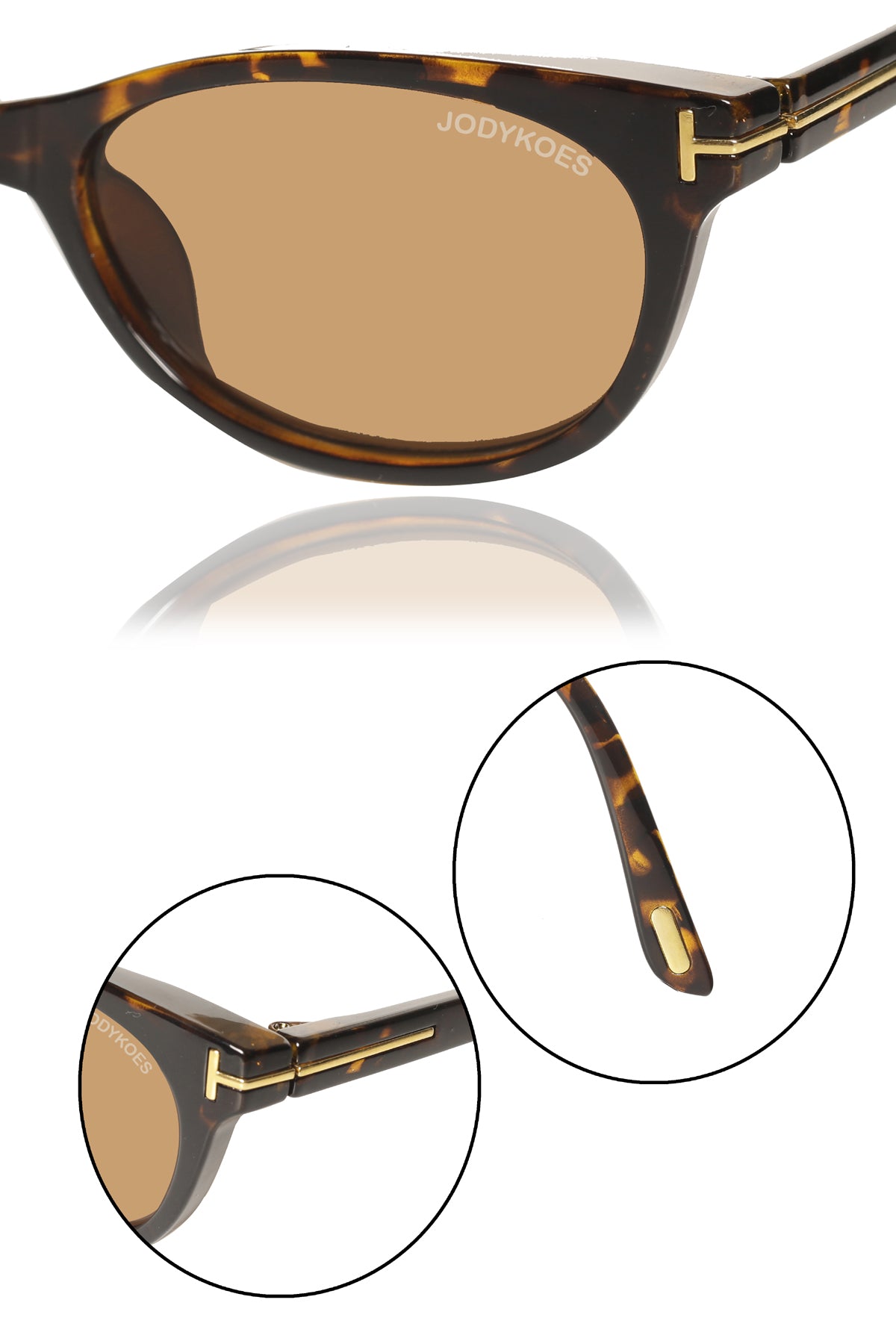 Jodykoes Legacy Premium Cat Eye UV400 Protection Sunglasses