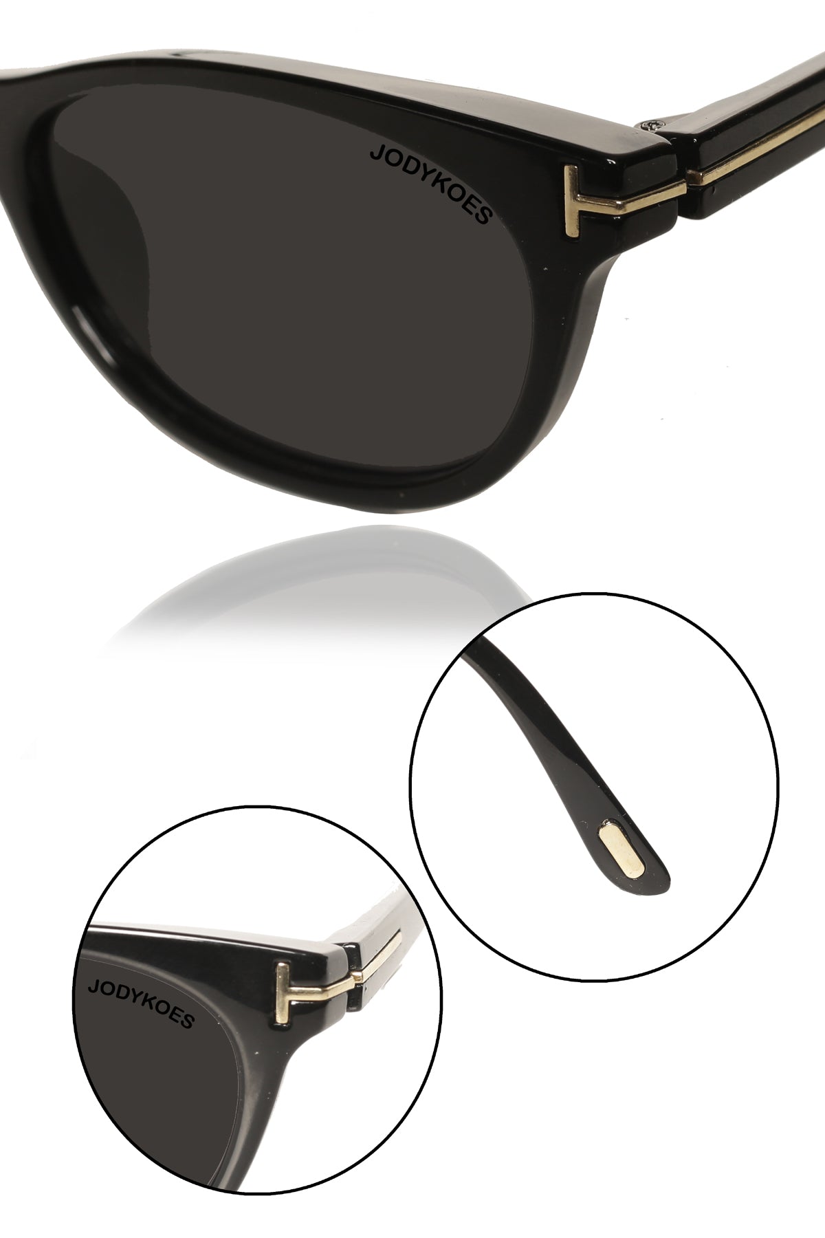 Jodykoes Legacy Premium Cat Eye UV400 Protection Sunglasses