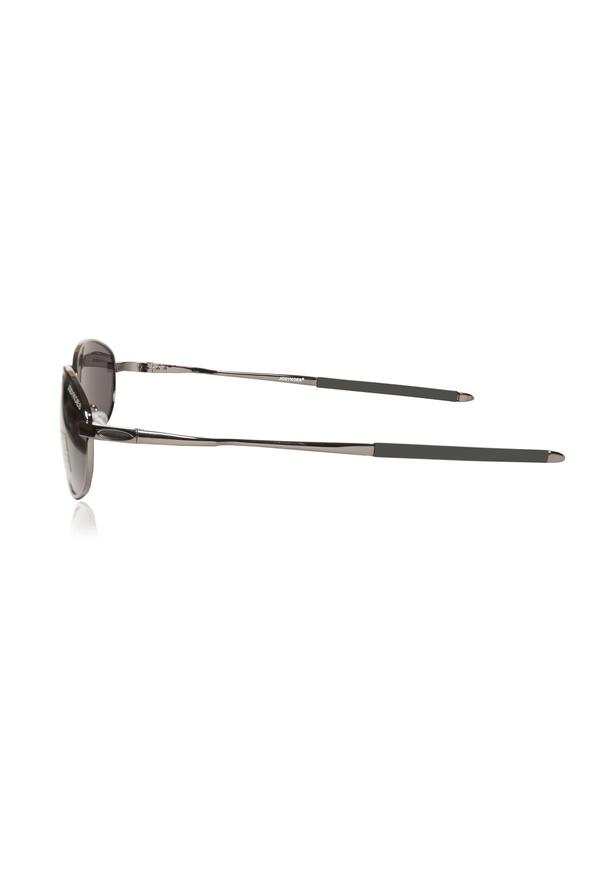 Jodykoes Legacy Sports Edition Metal Rectangular Sunglasses – UV400 Polarized (Black)