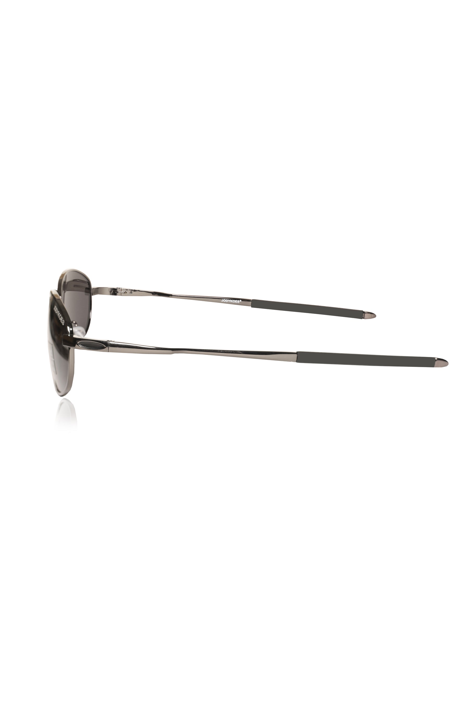 Jodykoes Legacy Sports Edition Metal Rectangular Sunglasses – UV400 Polarized (Black)