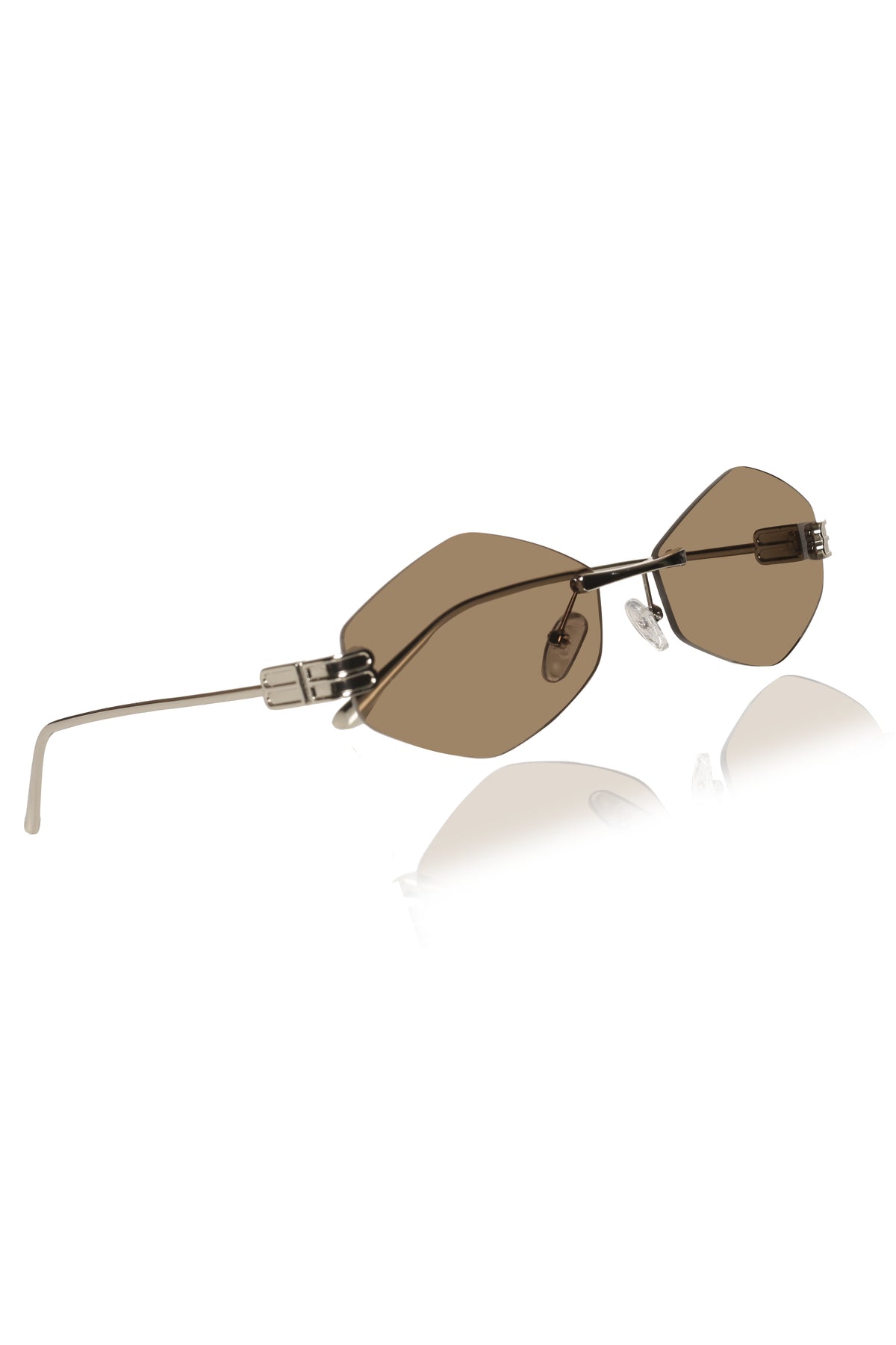 Jodykoes Legacy Rimless Geometric Sunglasses | UV400 Protection