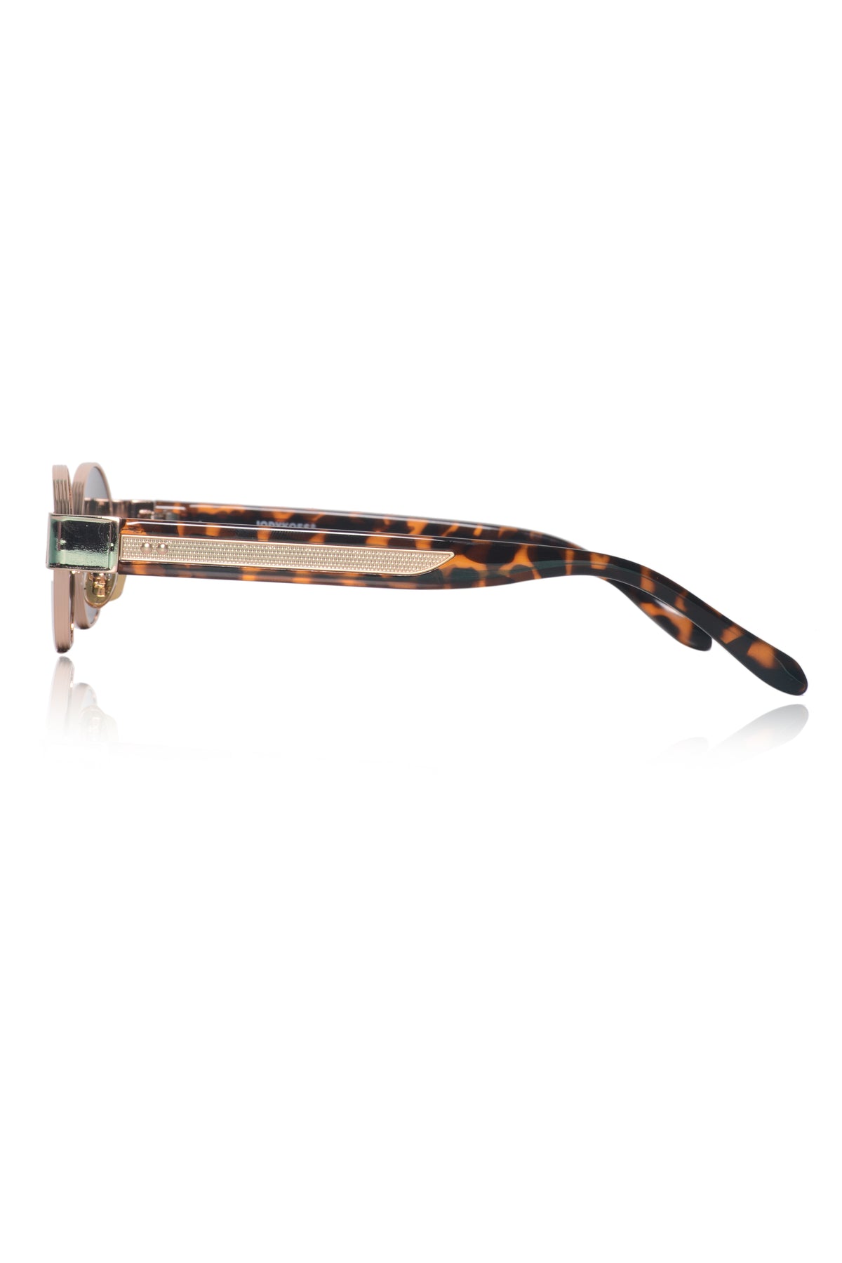 Jodykoes Legacy Metal Oval Sunglasses – UV400 Polarized (Gold)
