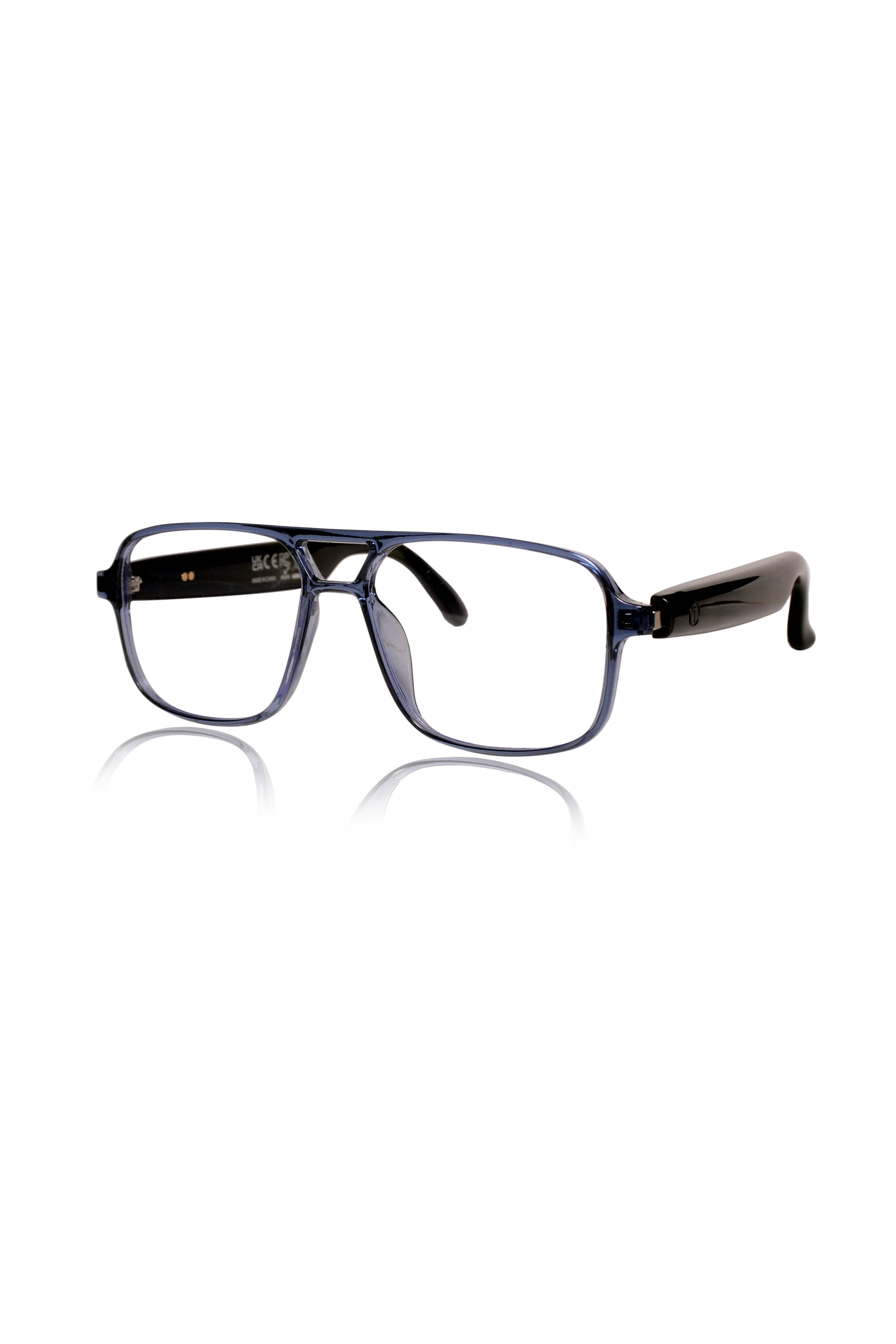 Jodykoes Square Smart Glasses with Speaker and Voice Assistant