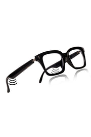 Jodykoes Square Smart Glasses with Speaker and Voice Assistant