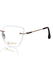 Jodykoes Cat Eye Signature Rimless Frame (Gold)