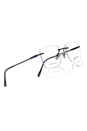 Jodykoes Square Signature Rimless Frame (Blue)