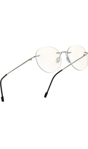 Jodykoes Round Signature Rimless Frame