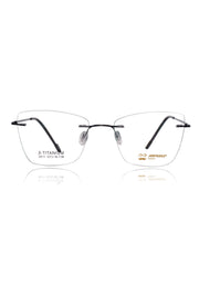 Jodykoes Cat Eye Premium Rimless Frame (Black)