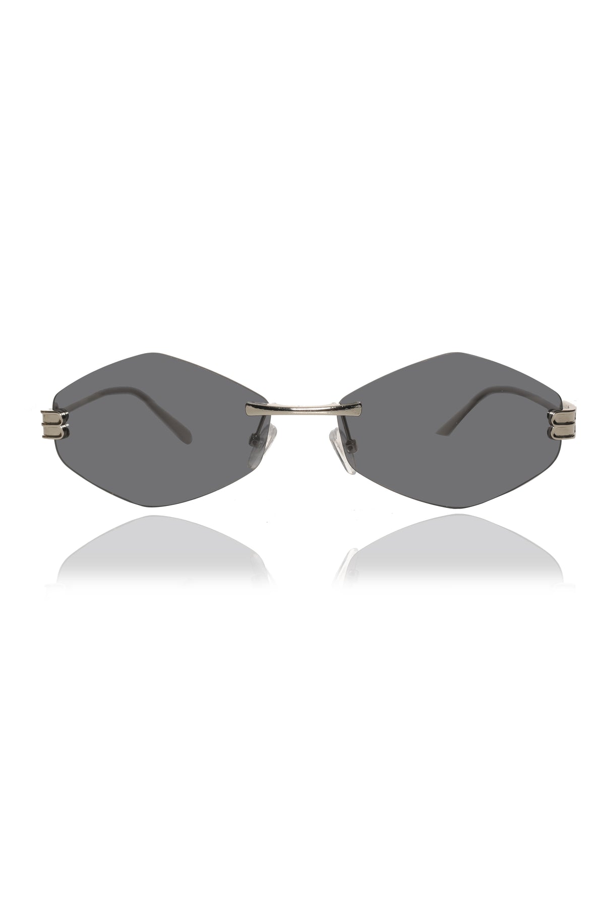 Jodykoes Legacy Rimless Geometric Sunglasses | UV400 Protection