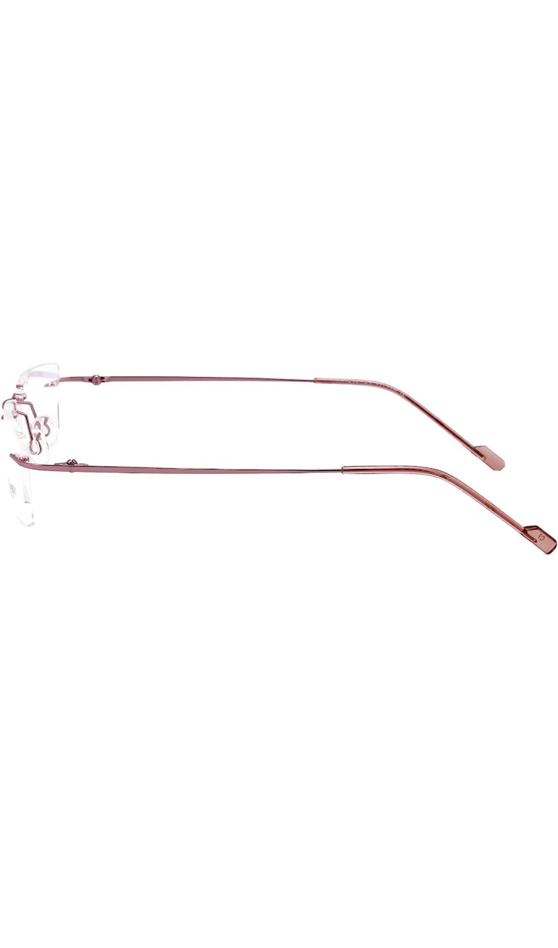 Jodykoes Rectangle Signature Rimless Frame