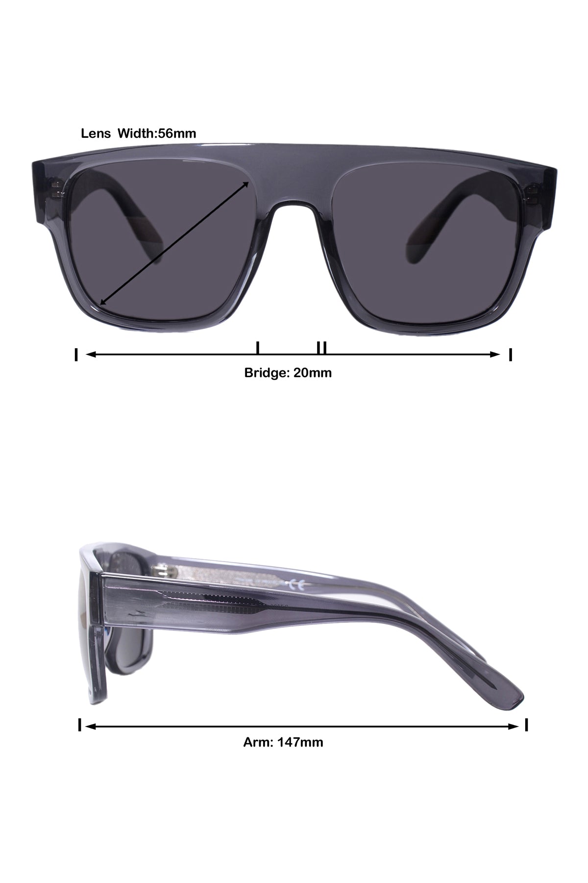 Jodykoes Legacy Square Sunglasses – UV400 Polarized