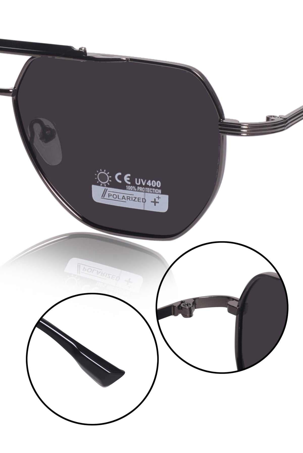 Jodykoes Legacy Square Sunglasses – UV400 Polarized