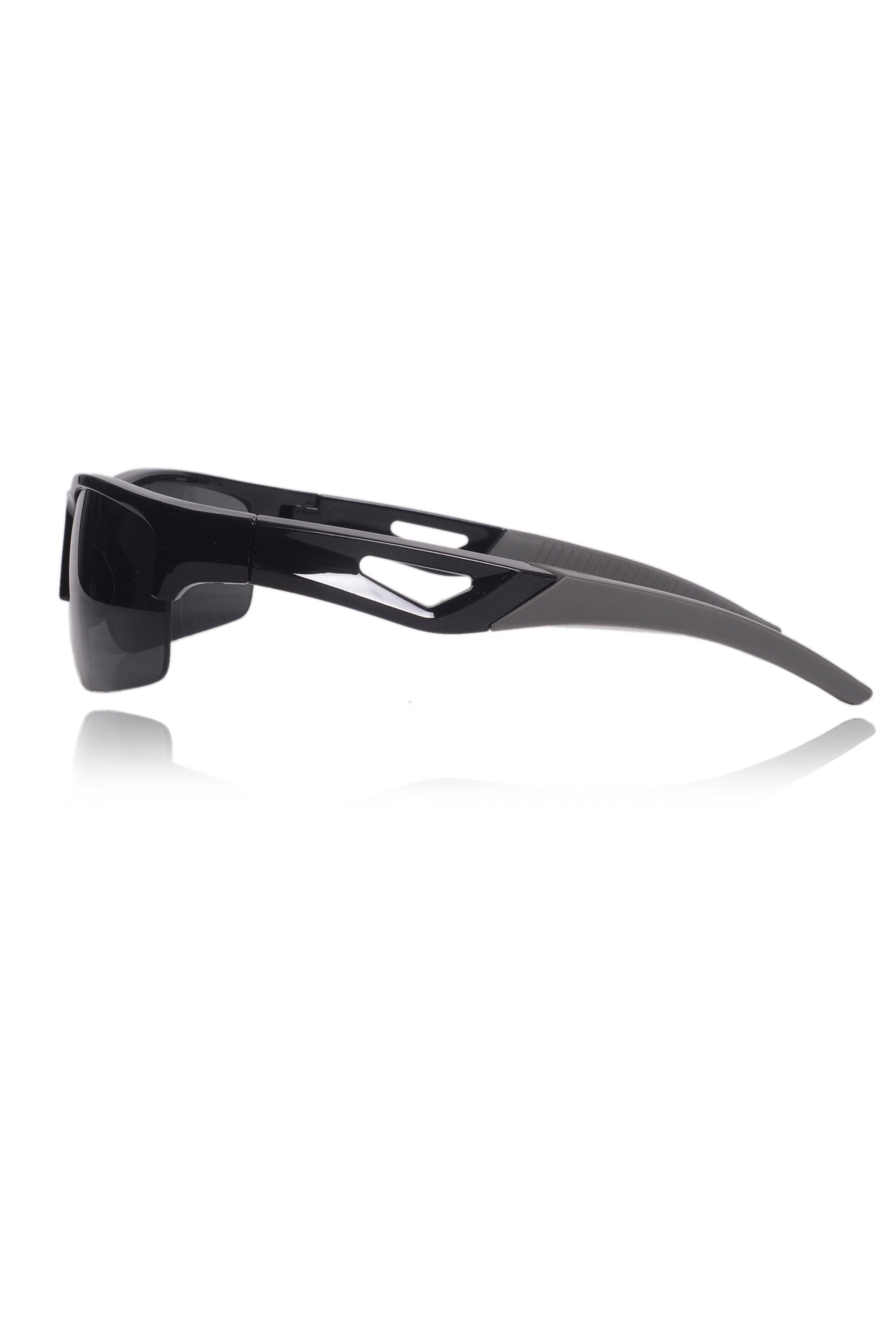 Jodykoes Sports Series Wrap Around Sunglasses for Men & Women | Lightweight Non-Polarized Eyewear | UV400 Protection | Performance Outdoor Shades (Black)