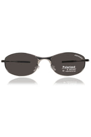 Jodykoes Legacy Sports Edition Metal Rectangular Sunglasses – UV400 Polarized (Black)
