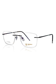Jodykoes Square Signature Rimless Frame (Black)