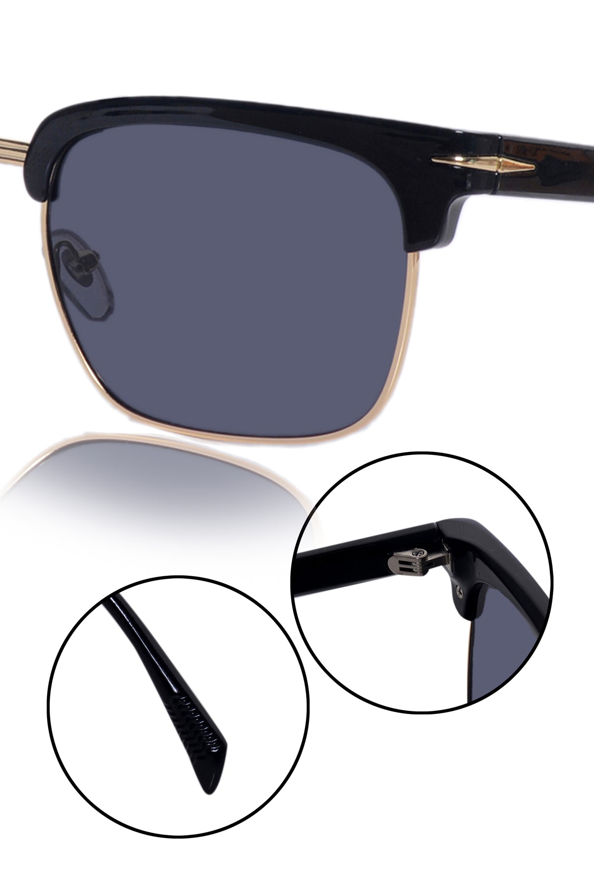 Jodykoes Legacy Clubmaster Sunglasses – UV400 Polarized