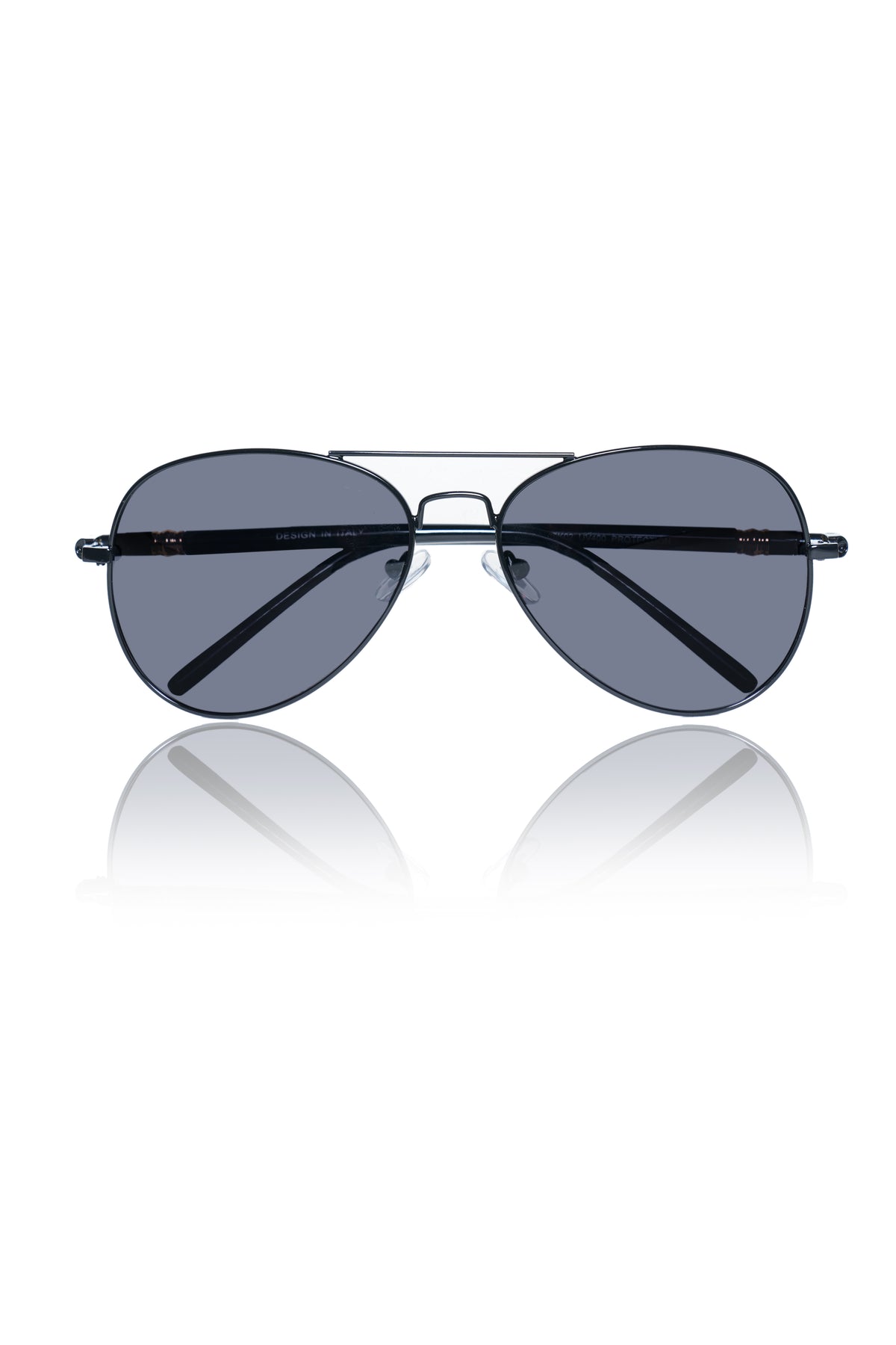 Jodykoes® Series Obsession : Premium Polarized Aviator Sunglass with Designer Arms For UV Protection, Sun Shade Glares Fashion Accessories (Black)