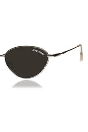 Jodykoes Legacy Metal Cat Eye Sunglasses – UV400 Protection (Black)