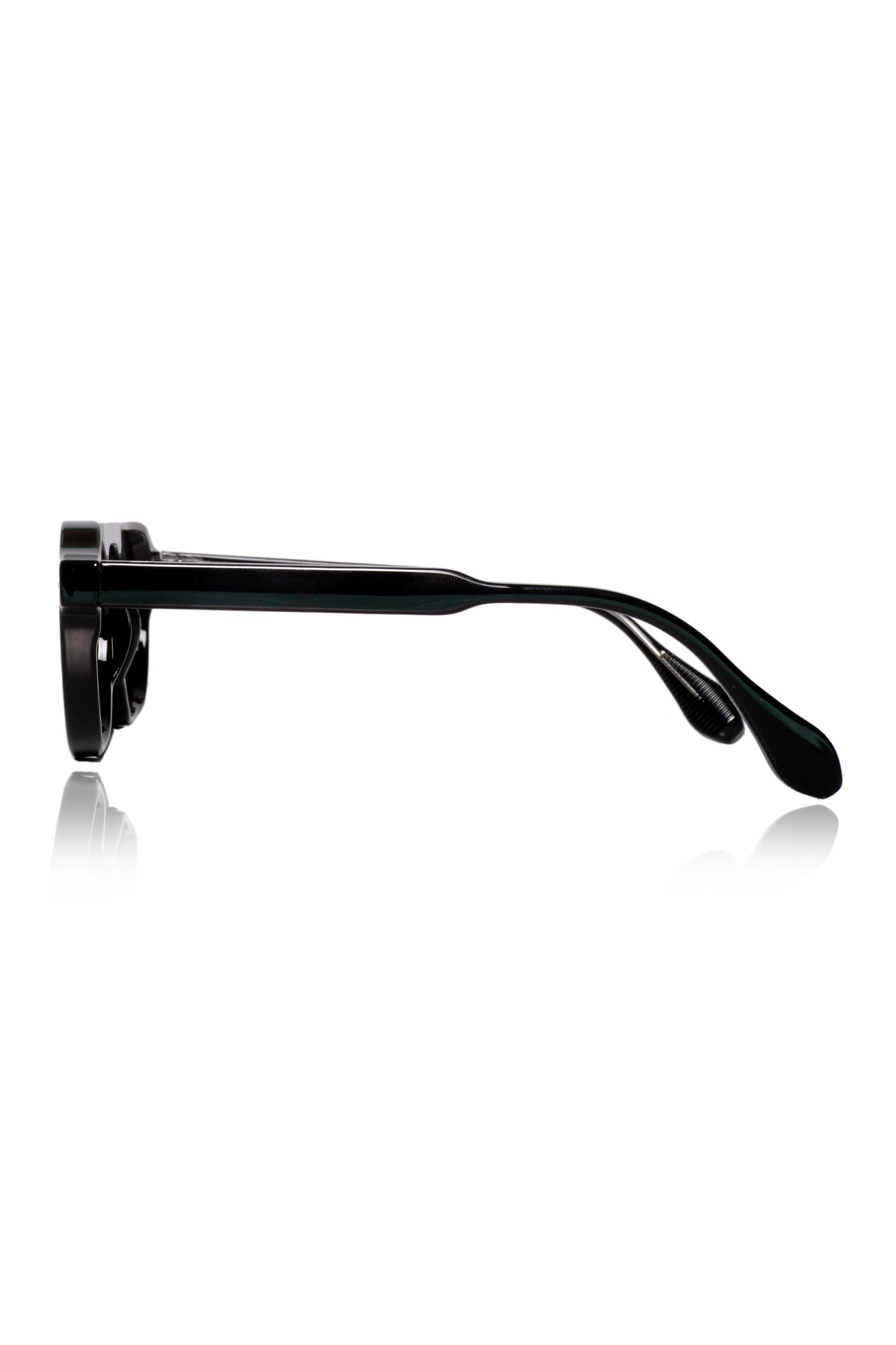Jodykoes Legacy Round Aviator Sunglasses – UV400 Polarized (Black)