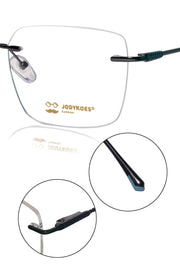 Jodykoes Square Signature Rimless Frame (Grey)