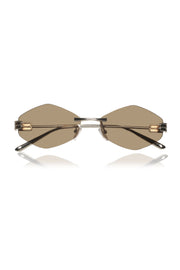 Jodykoes Legacy Rimless Geometric Sunglasses | UV400 Protection
