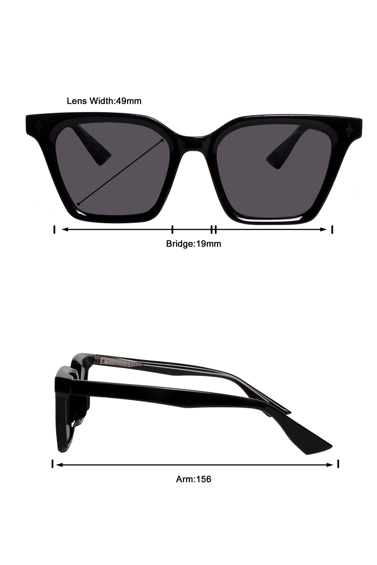 Jodykoes Legacy Cat Eye Sunglasses – UV400 Polarized