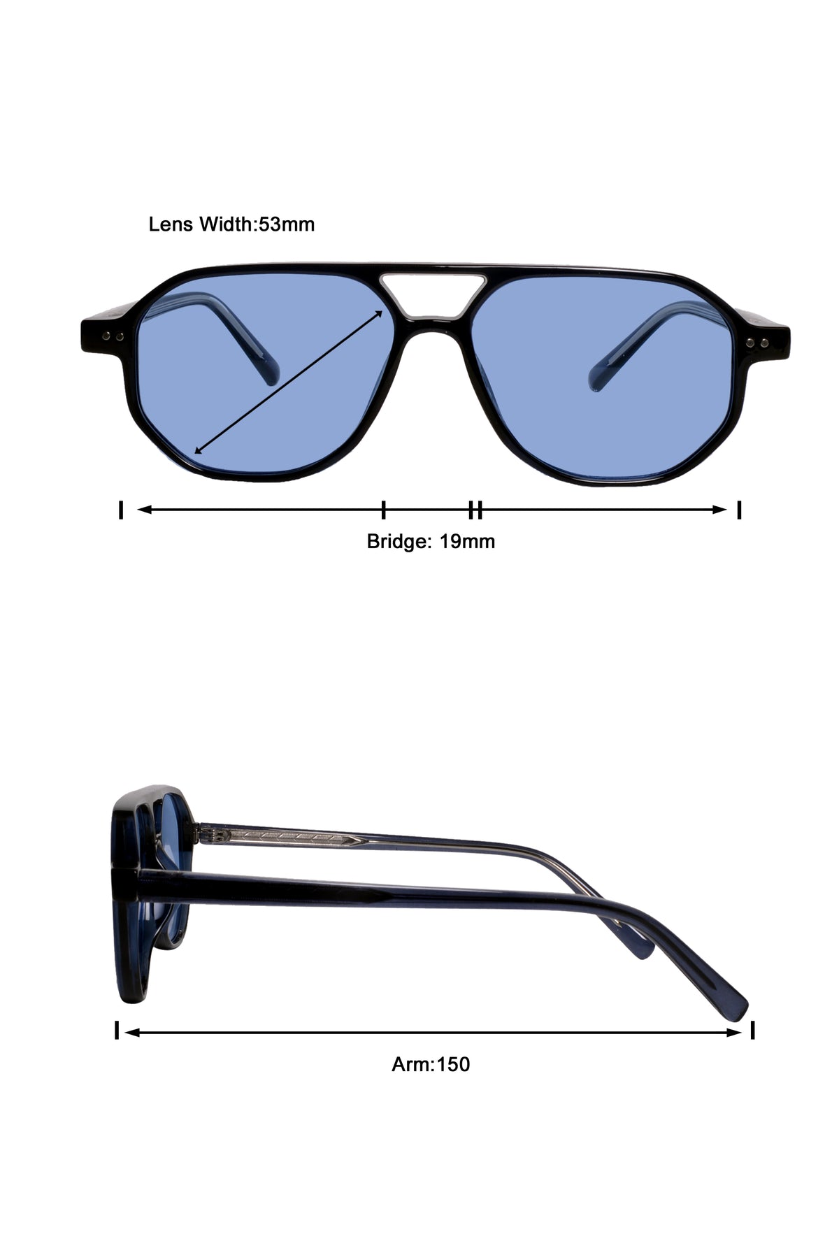 Jodykoes Legacy Aviator Sunglasses – UV400 Polarized