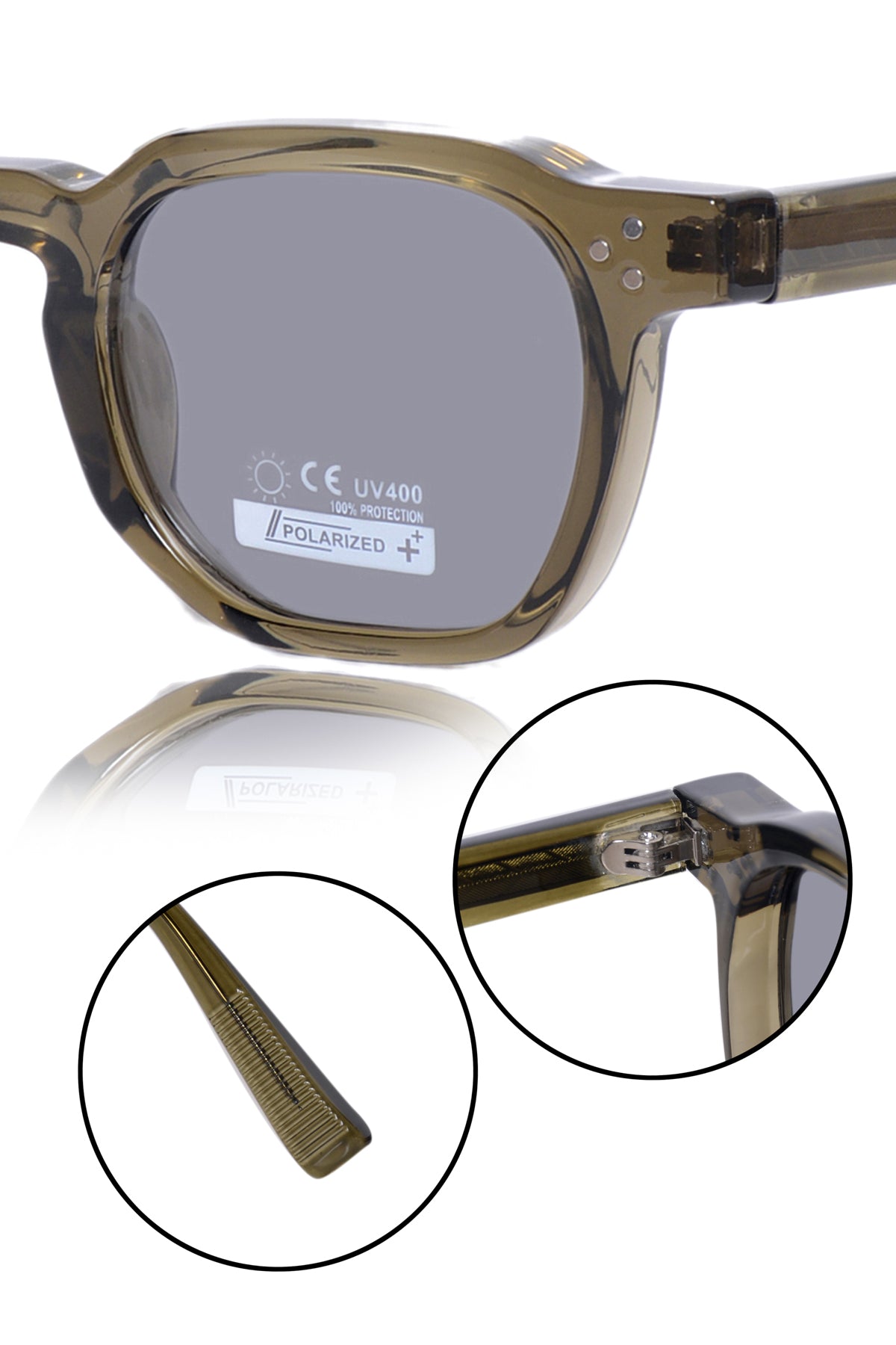 Jodykoes Legacy Hexagon Sunglasses – UV400 Polarized