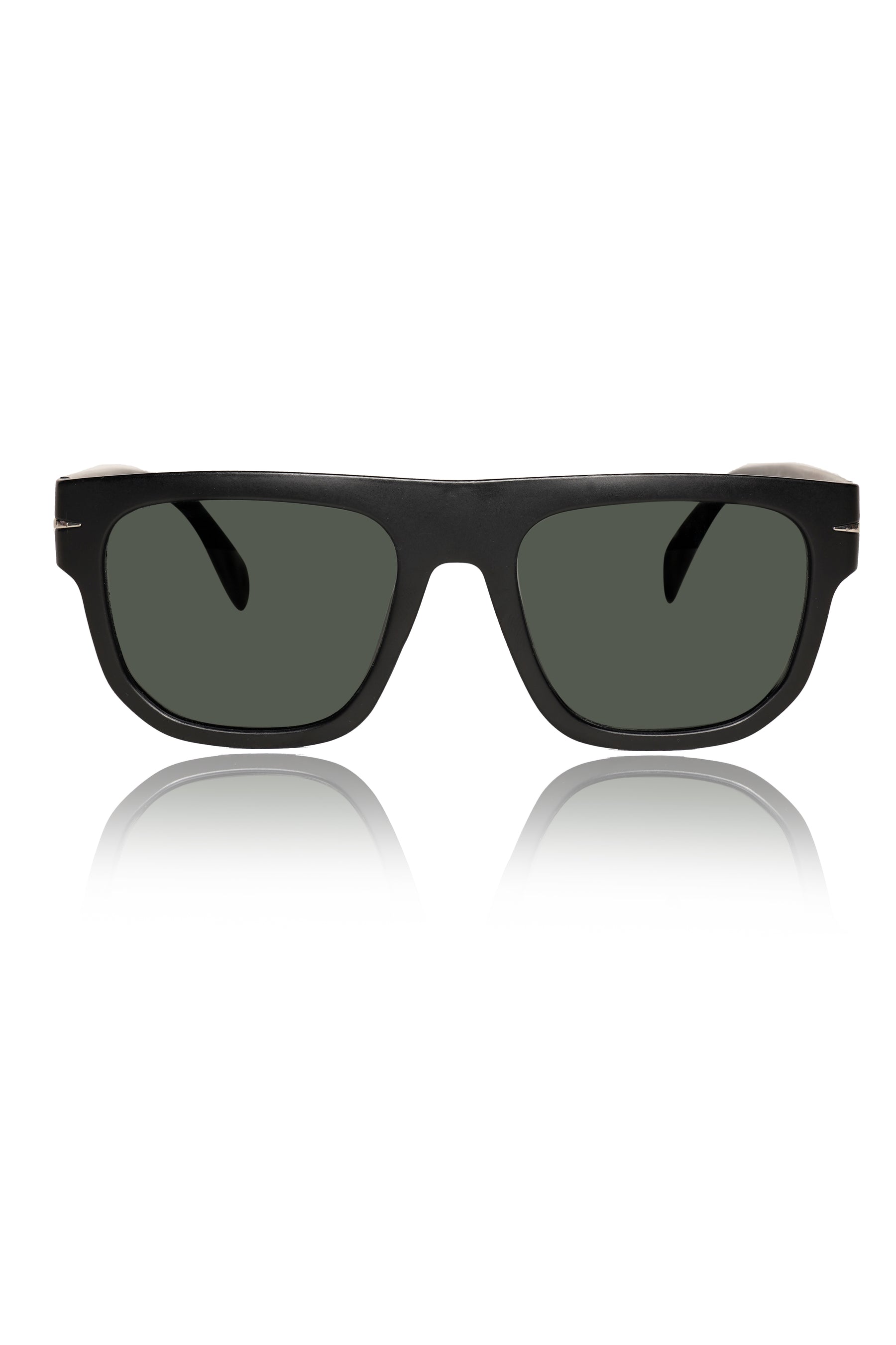 Jodykoes® Series Obsession : Premium Square Pure Acetate Sheet Designer Fashionable Sunglasses Eyewear Shades For Men and Women With UV Protection Eyeglasses Frame (Black