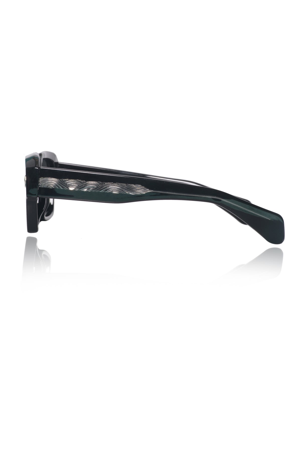 Jodykoes Legacy Square Sunglasses – UV400 Polarized (Black)