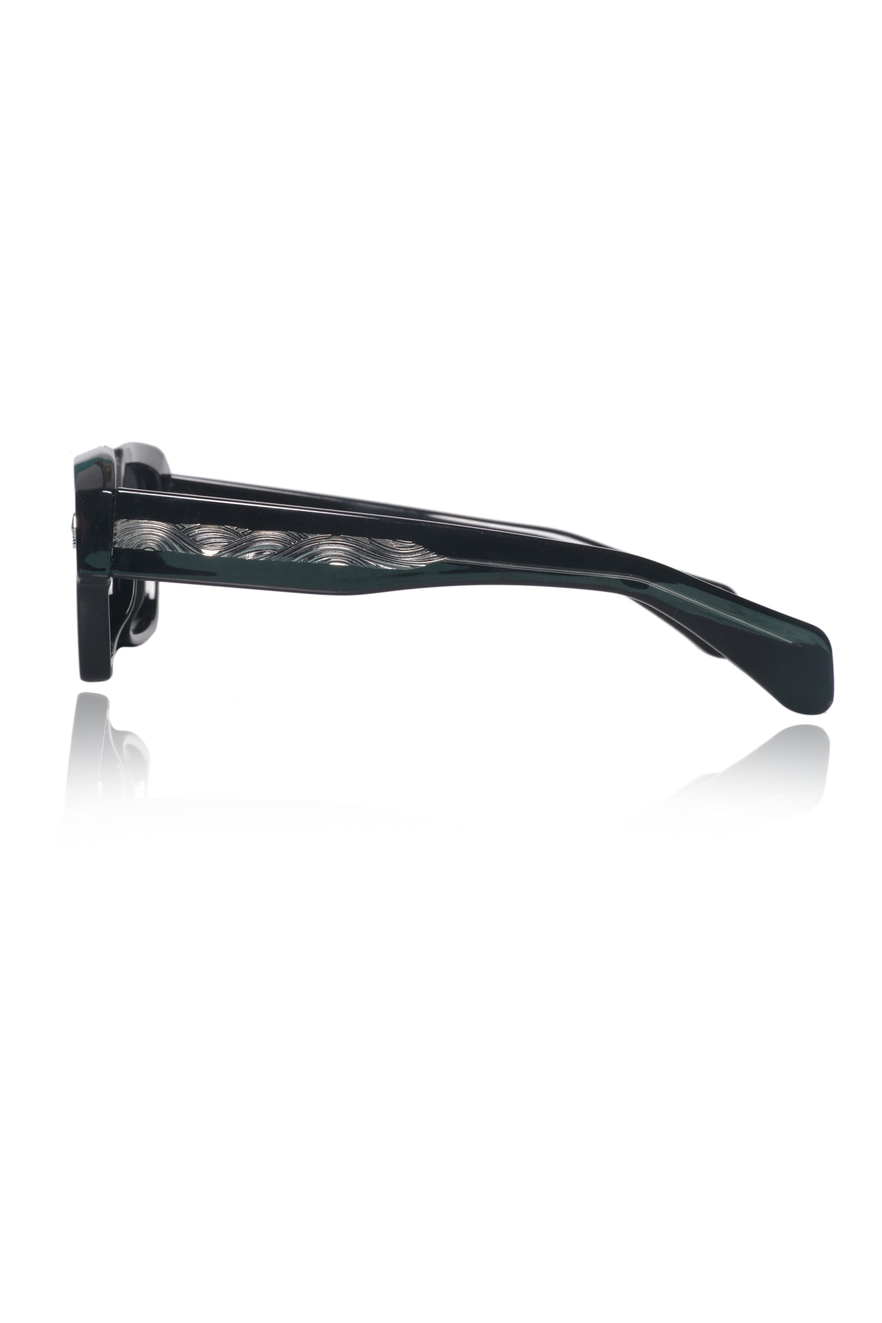 Jodykoes Legacy Square Sunglasses – UV400 Polarized (Black)