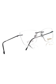 Jodykoes Cat Eye Premium Rimless Frame (Black)