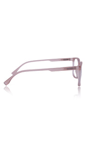 Jodykoes® Colour Series : Vibrant colours eyewear rectangle frames with anti glare and blue filter eyeglasses for men and women (Peach Rose)