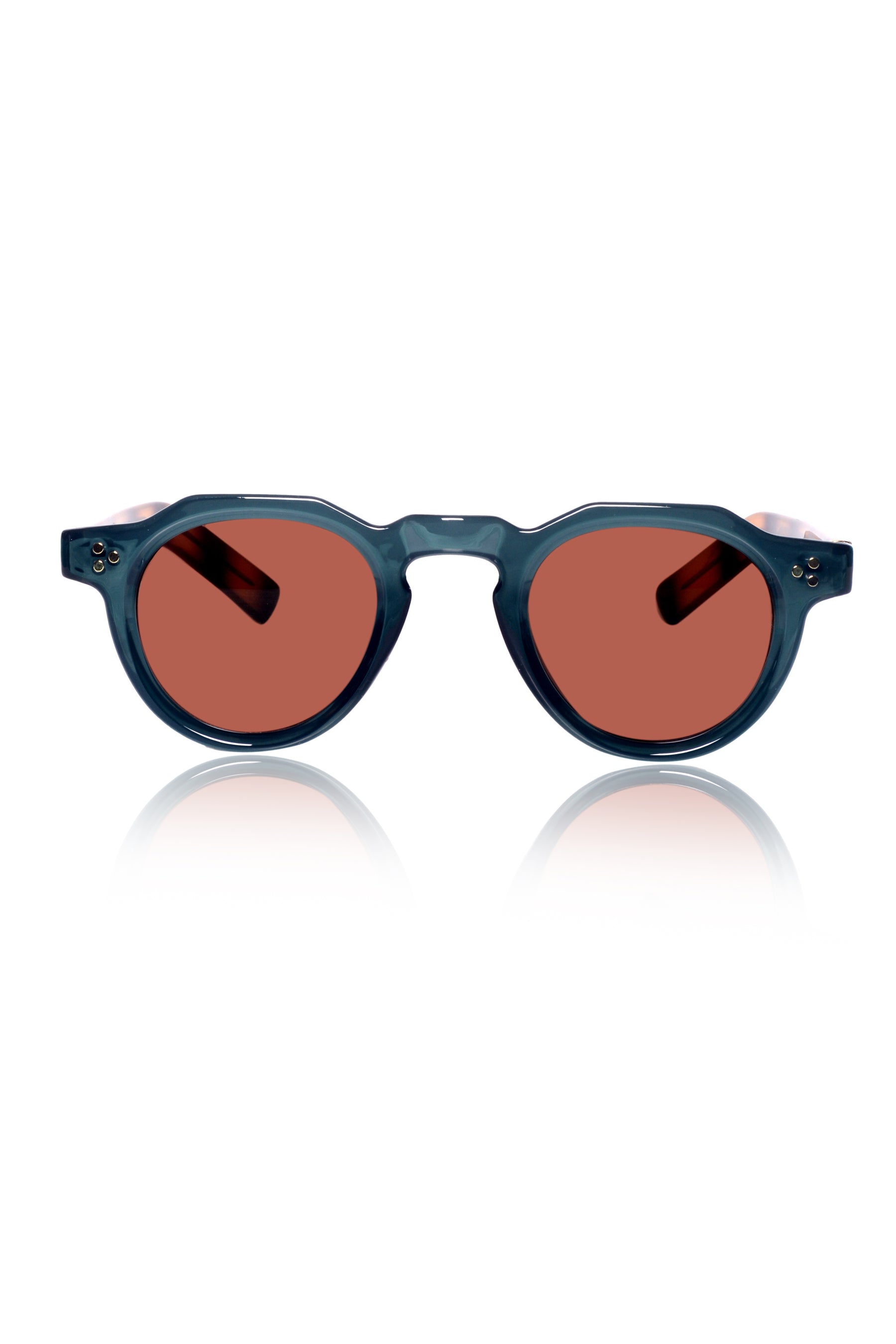 Jodykoes Legacy Flat-Top Sunglasses – UV400 Polarized (Turquoise)